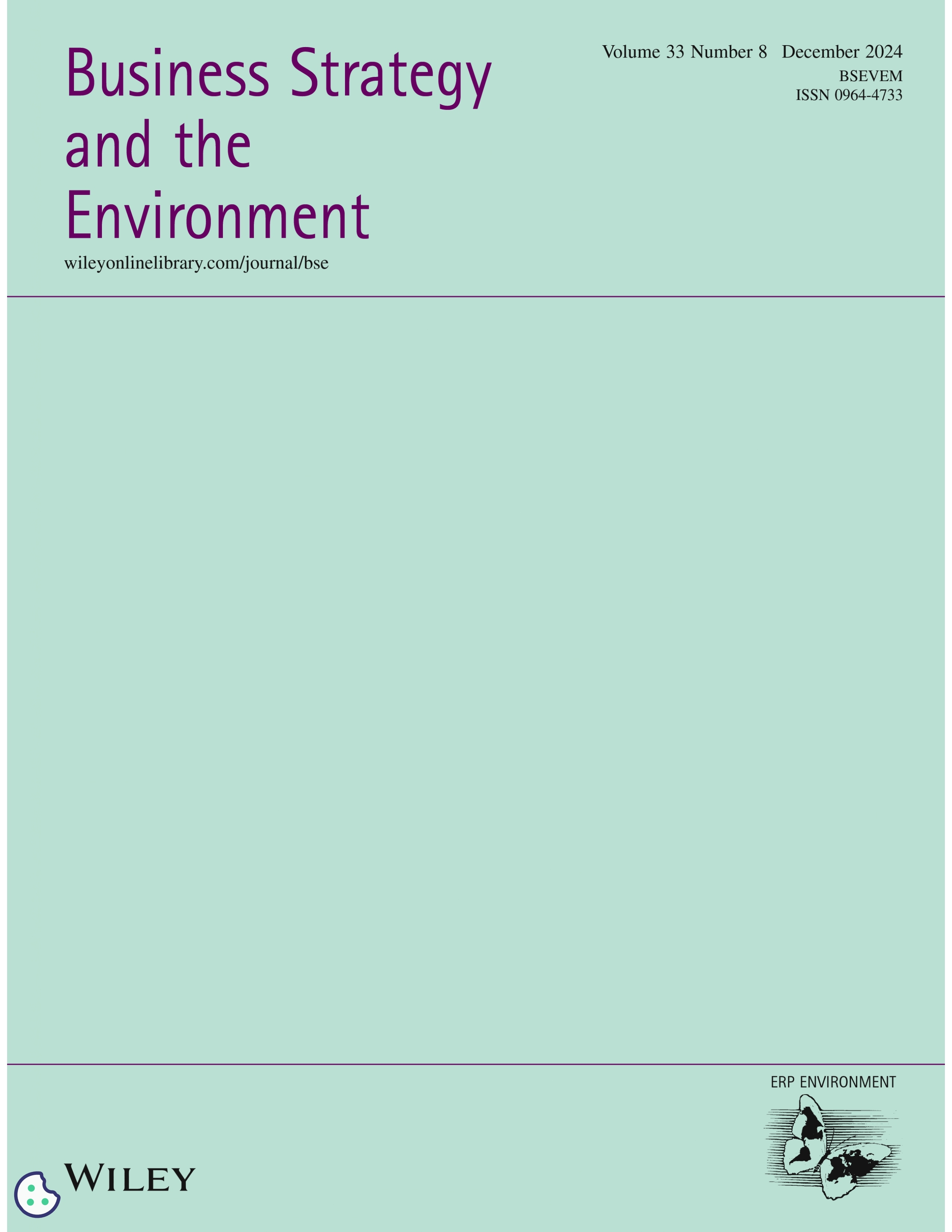 Business Strategy and the Environment, Volume33, Issue8, Pages 8055-8066, December 2024