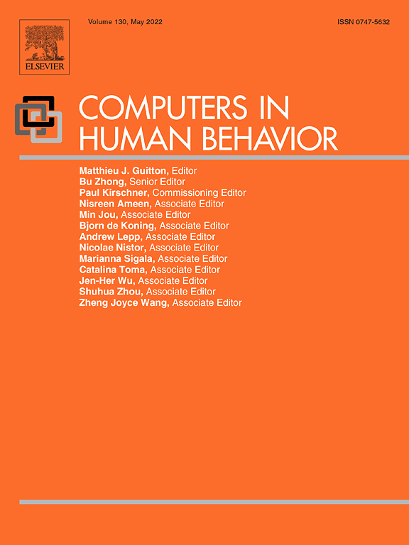 Computers in Human Behavior Volume 126, January 2022, 106991