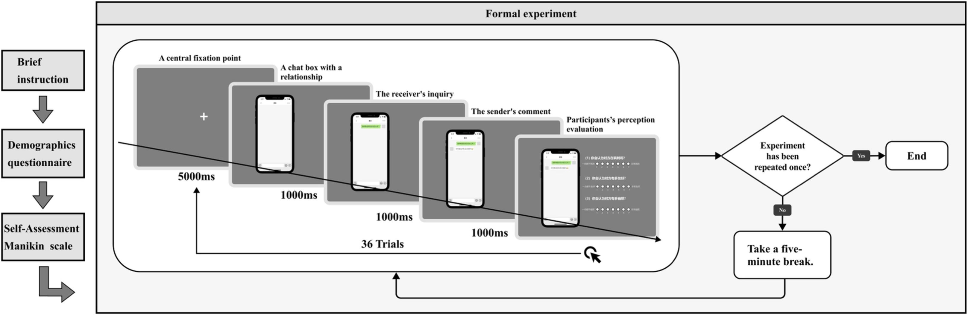 Fig. 2. Illustration of experimental procedure.