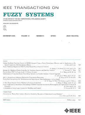 IEEE Transactions on Fuzzy Systems Volume 29 Issue 6