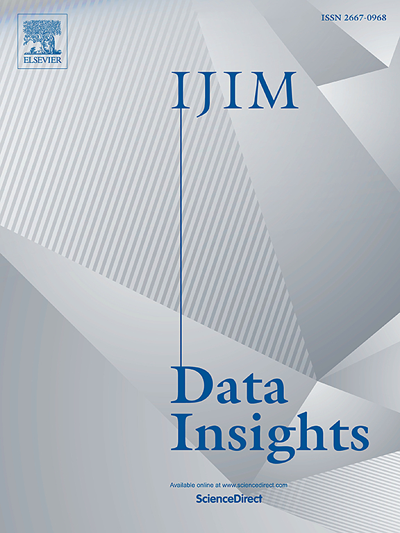 International Journal of Information Management Data Insights, Volume 4, Issue 1, April 2024