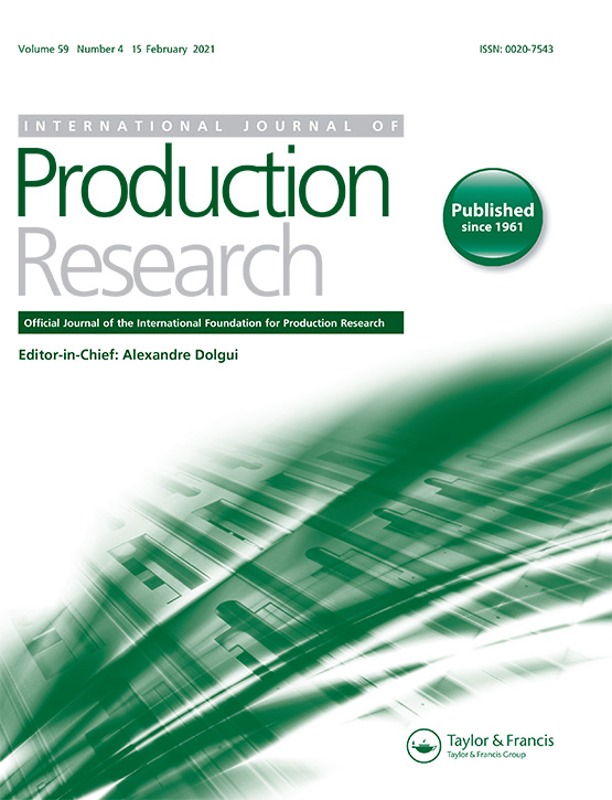 International Journal of Production Research Volume 59, Issue 14, Pages 4403 - 4415