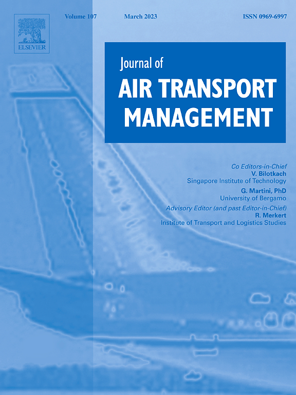 Journal of Air Transport Management Volume 95, August 2021, 102101