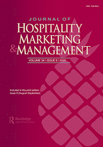 Journal of Hospitality Marketing and Management, VOL. 34, NO. 6, 767–805