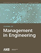 Journal of Management in Engineering  Volume: 36  Issue3