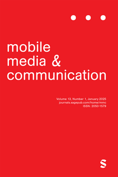 ： Mobile Media and Communication, Volume 13, Issue 1, Jan 2025
