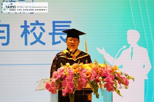 AI Can Provide Answers but Cannot Determine Values: NTUT President Encourages Graduates to Boldly Change the World Cultivating Talent with Professional -1