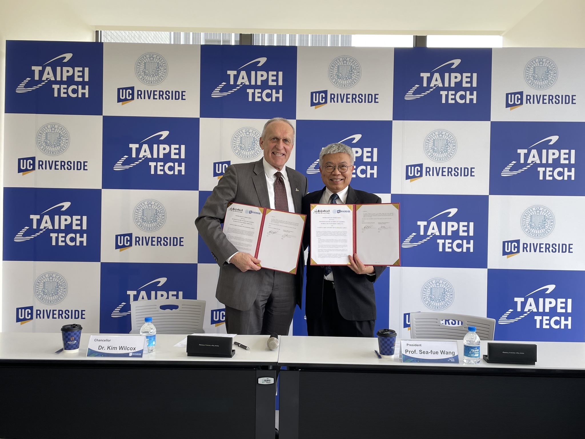 Taipei Tech Signs MoU with UC Riverside to Promote Joint Research and Joint Degree1 -1